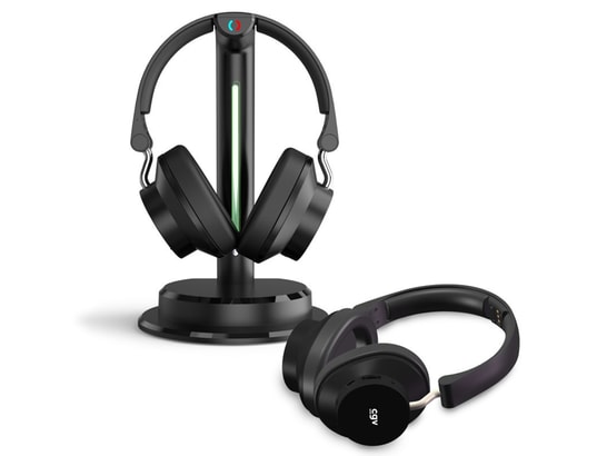 Casque TV - CGV - Prelude 3 Duo - Circum-aural - Filaire - Noir - Neuf