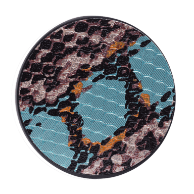PopSockets PopGrip, serpiente de agua de metal repujado