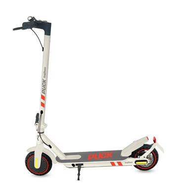 Patinete eléctrico Ecoxtrem PUCK 36V, 30 km de autonomía, ruedas de 10'', plegable, 25 km/h, frenos y suspensiones delanteras/traseras