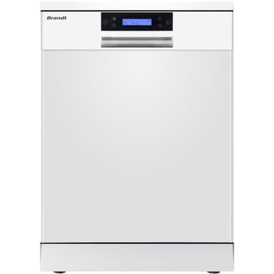 Brandt Lave-vaisselle pose libre LVC144IW - 14 couverts - Induction - L60cm - 44dB - Classe C - Blanc - vue 1