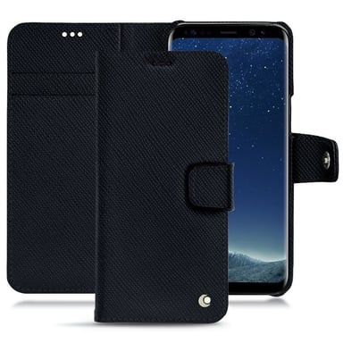 Noreve Addiction coque de protection pour téléphones portables 14,7 cm (5.8'') Folio Noir Samsung Galaxy S8