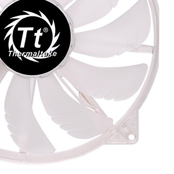 Thermaltake Pure 20 LED Ventilador de PC 20 cm Transparente