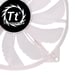 Thermaltake Pure 20 LED Ventilador de PC 20 cm Transparente