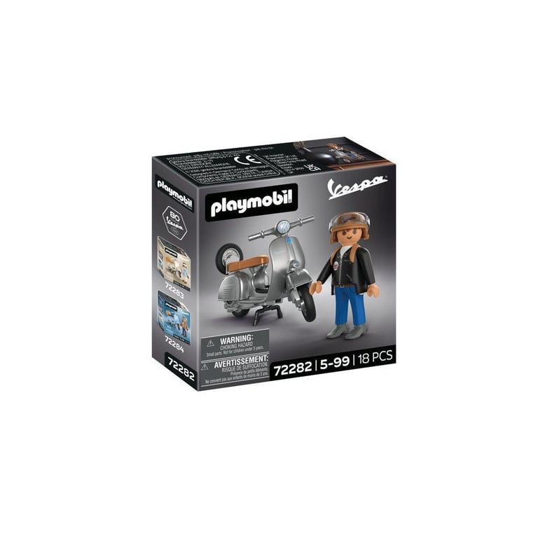 PLAYMOBIL 72282 Vespa 80ème anniversaire : Style Original - vue 2