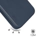 Coque pour Apple iPhone 15 Pro Max MagSafe en Cuir Pleine Fleur Ultra-Résistant Bleu marine