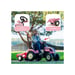 Trattore a pedali FALK Country Star con rimorchio staccabile 2-5 anni Rosa
