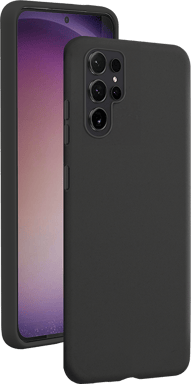 Funda de silicona SoftTouch Negra para Samsung G S24 ULTRA Bigben