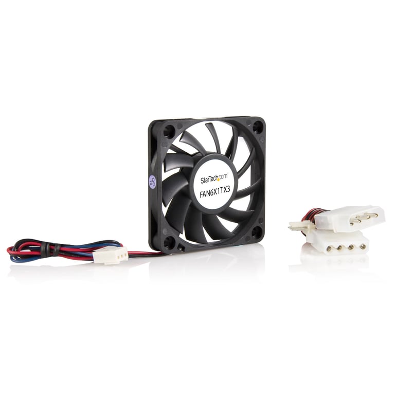 StarTech.com Ventilateur PC à Roulement à Billes Alimentation TX3 60 mm Neuf - vue 2