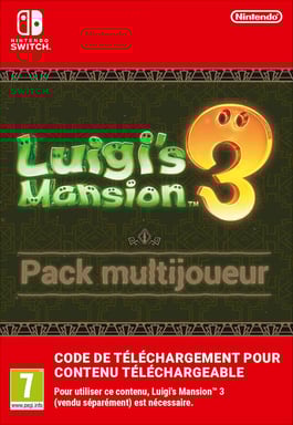 Luigi's Mansion 3 Multiplayer Pack DLC SWITCH [Code de téléchargement]