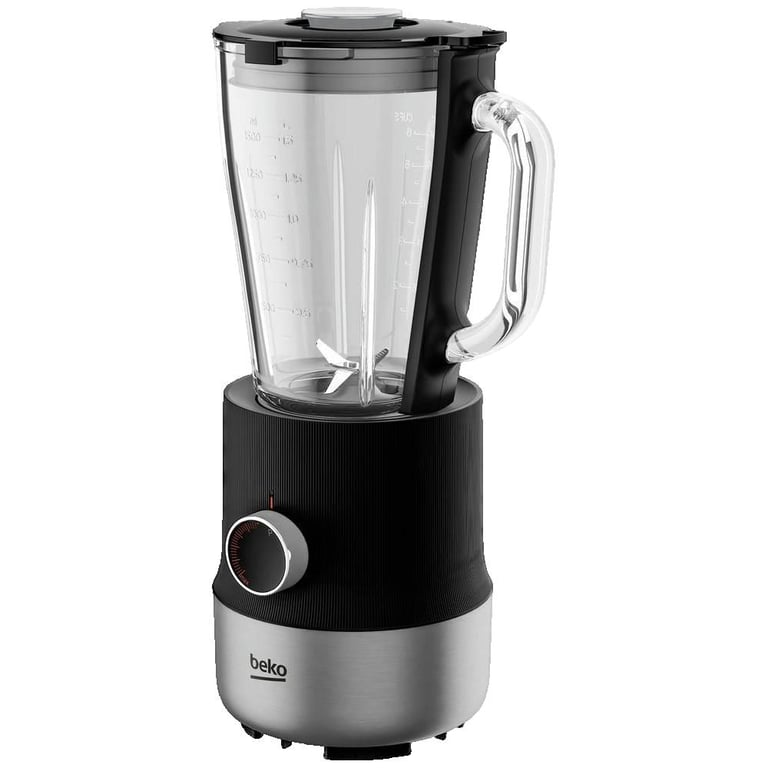 Blender Beko TBN81808BX – 800 W, Bol Verre 1,5 L, 6 Vitesses - vue 1