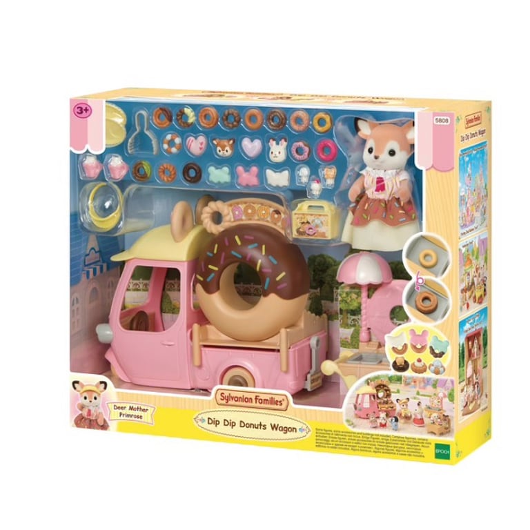 Sylvanian Families Chariot de Donuts 5808 - vue 4