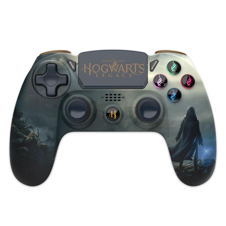 Manette Sans Fil Hogwarts Legacy Paysage pour PS4 Neuf