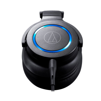 Audio-Technica ATH-G1 casque Avec fil Arceau Gaming Noir, Bleu