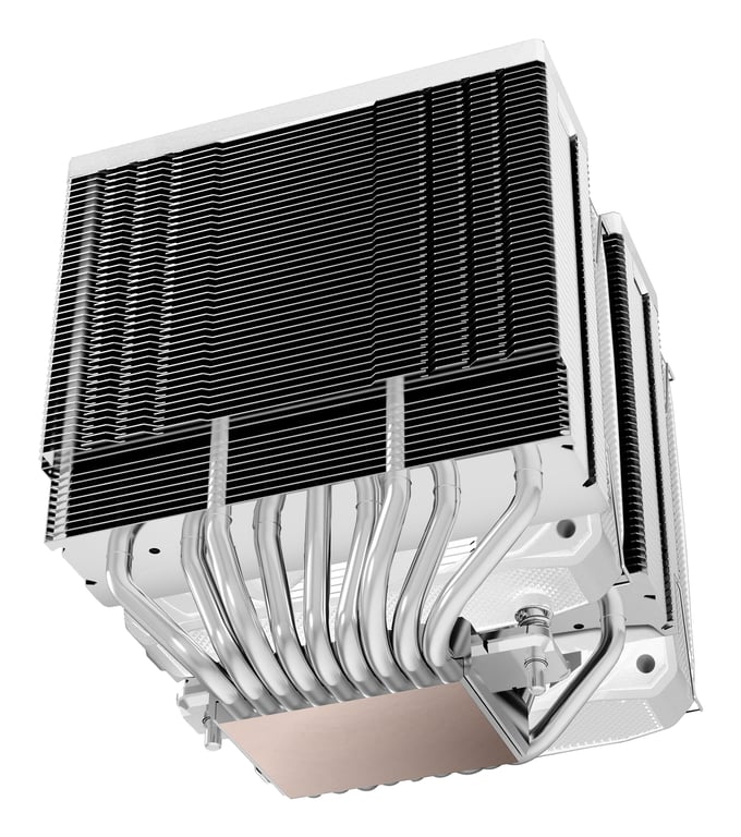 Dissipateur thermique MARS GAMING MCPU XU9 TDP Double tour 9 heatpipes 120mm - vue 4