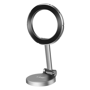 LinQ Soporte Coche MagSafe Magnético Giratorio 360° Plateado