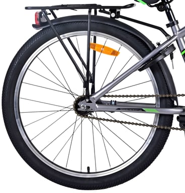 Volare 22542 city bike grigio 24