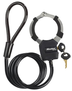MASTER LOCK Street Cuff Nero 1000 mm Dispositivo antifurto
