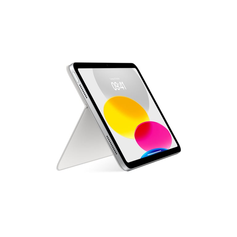 Magic Keyboard pour Apple iPad 11 (2025) 11 pouces A16 / iPad 10 (2022) 10.9 pouces - QWERTY / UK - Blanc - Neuf