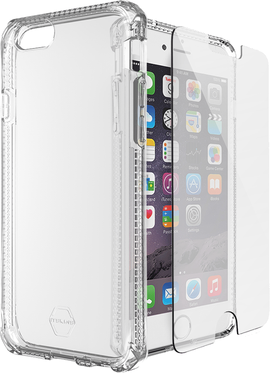 Coque semi-rigide Itskins Spectrum transparente pour iPhone 6 Plus/6S Plus