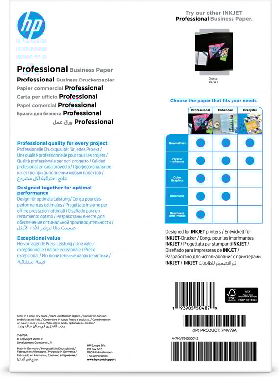 HP Professional Glossy Paper - vue 2