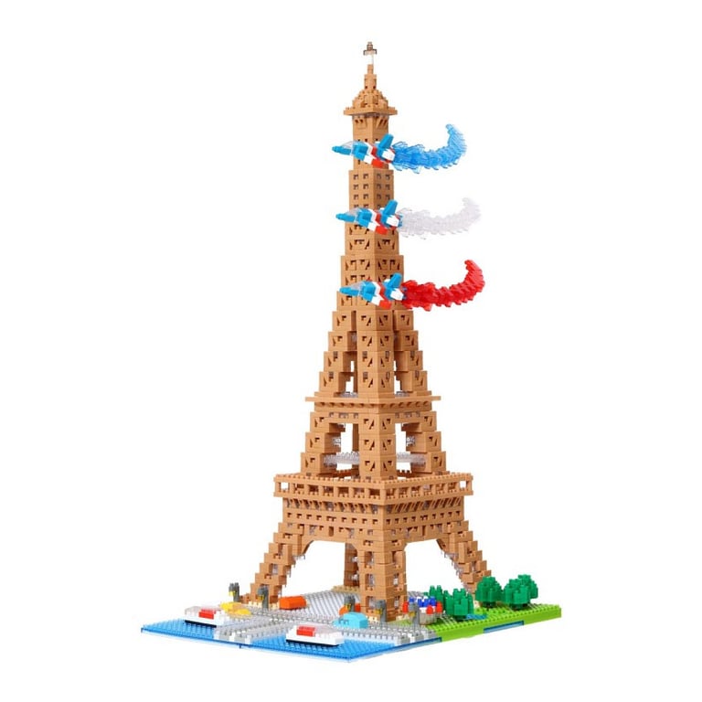 Nanoblock Bandai NB057 Tour Eiffel 500 pièces À monter soi même et plus - vue 2
