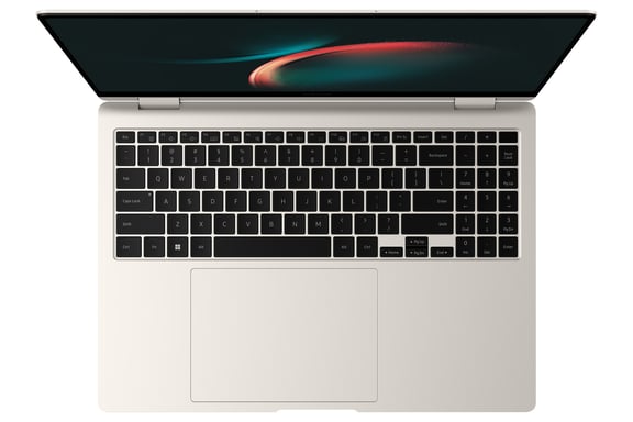 Samsung Galaxy Book3 Pro 360 i7-1360P Hybrid (2-in-1) 40,6 cm (16'') touchscreen 3K Intel® Core? i7 16 GB 500 GB SSD Wi-Fi 6E (802.11ax) Windows 11 Home Beige