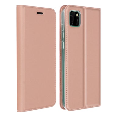 Funda Huawei Y5p Cartera Cierre y F.Soporte – Oro Rosa