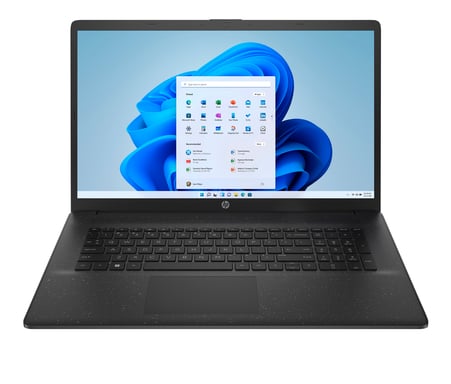 HP 17-cn3052nf Intel® N N100 Ordinateur portable 43,9 cm (17.3'') HD+ 8 Go DDR4-SDRAM 256 Go SSD Wi-Fi 6 (802.11ax) Windows 11 Home Noir