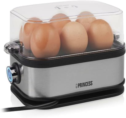 Cuiseur électrique 6 œufs inox - Neuf