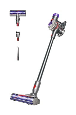 Dyson V8 Advanced Aspiradora escoba 2 en 1 Batería Secar Sin bolsa Níquel, Plata