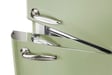 Schneider SCDD211V-VAE - Réfrigérateur double porte 211L Vintage Vert amande