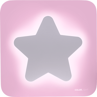 Altoparlante Bluetooth a stella rosa per bambini