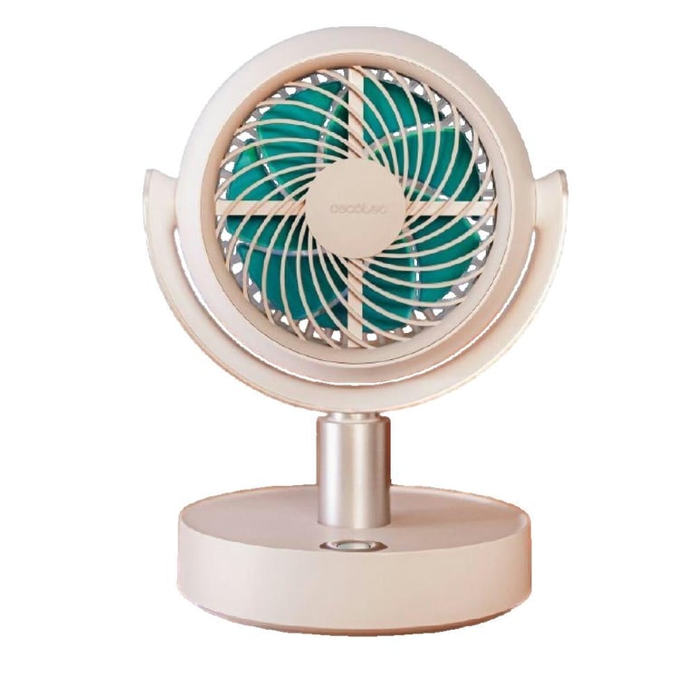 Ventilateur De Bureau Cecotec 08353 – 10 W, Batterie 4000 mAh, 5 Vitesses, Oscillation 60º - vue 2
