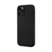 Custodia antiurto in morbido silicone gel per Apple iPhone 12/12 Pro, nero satinato