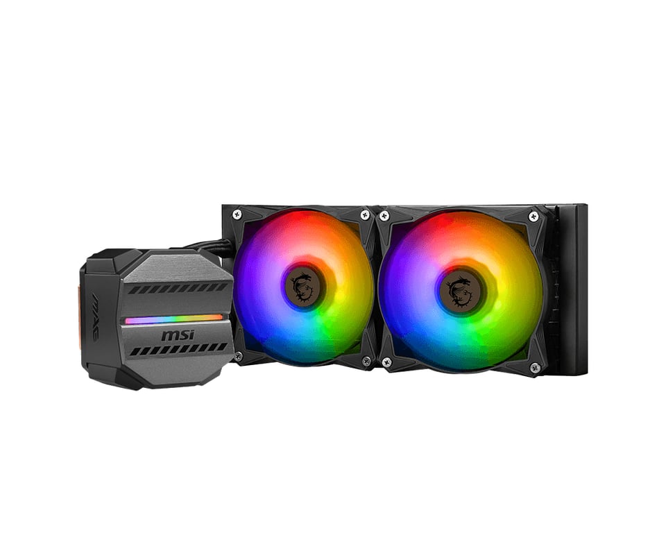 MSI MAG Coreliquid M240 Processeur Refroidisseur de liquide tout-en-un 12 cm Noir - Neuf