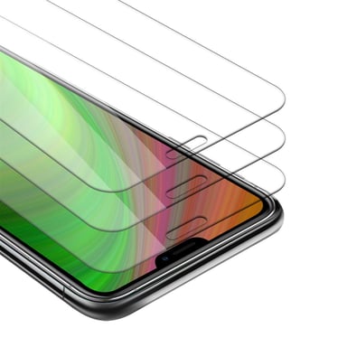 3x Verre trempé pour Apple iPhone 12 / iPhone 12 Pro (6,1'' Zoll) en HAUTE TRANSPARENT 3x Film de protection d'écran durci tempered glass d'une dureté de 9H avec 3D Touch