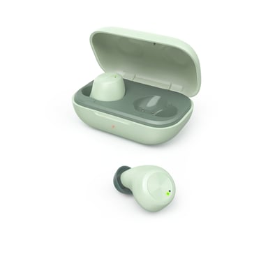 Hama Spirit Chop Auriculares Inalámbricos Bluetooth Llamadas/Música Verde, Color Menta