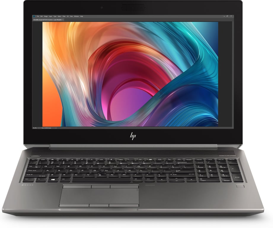 HP Zbook 15 G6 i7-9850H Station De Travail Mobile 39,6 Cm (15.6 ) Écran Tactile Full Hd Intel® Core™ i7 16 Go Ddr4-Sdram 512 Go SSD Nvidia Quadro Rtx 3000 Wi-Fi 6 (802.11Ax) Windows 10 Pro Argent - Très Bon État