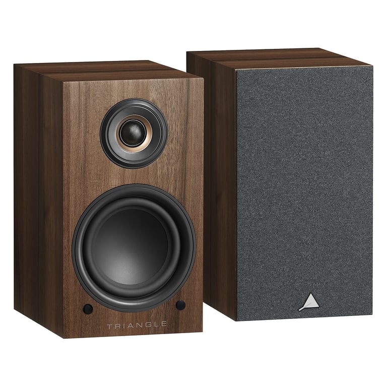 Enceintes connectées Hi Fi Triangle Elara LN01A Chataignier Vendues à la paire - vue 3