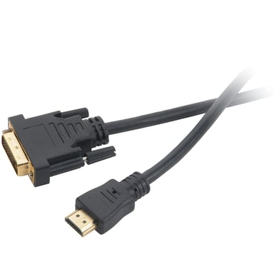 Akasa AK-CBHD06-20BK câble vidéo et adaptateur 2 m DVI-D HDMI Noir