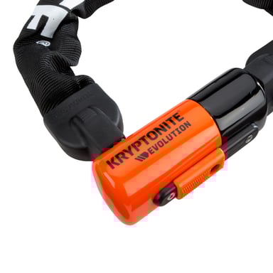 Kryptonite EVOLUTION 1090 Negro, Naranja 900 mm Candado con cadena