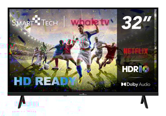 Smart-Tech 32HH01K Televisor 81,3 cm (32'') HD Smart TV Wifi Negro 180 cd / m²