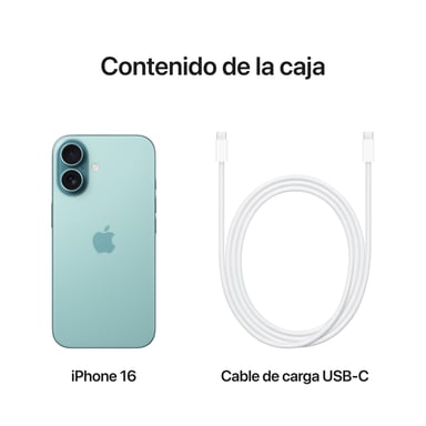 iPhone 16 (5G) 128 Go, Sarcelle, Débloqué