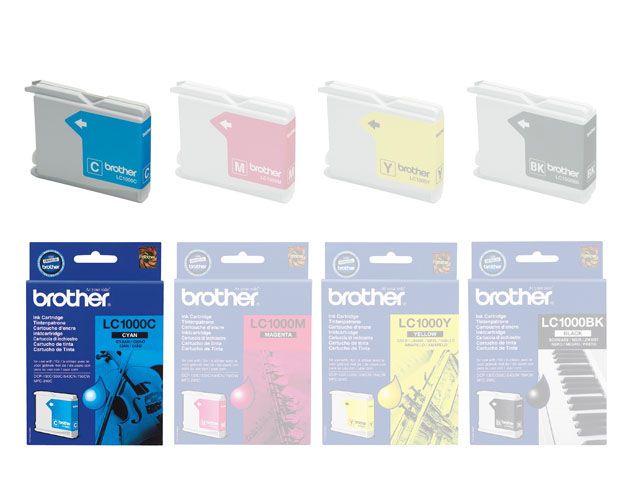 BROTHER cart JE DCP130C cyan - Neuf