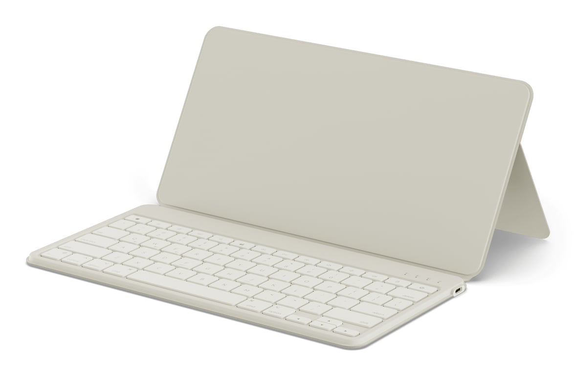 Satechi OntheGo QWERTY Anglais Bluetooth Sable Neuf