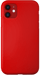 Carcasa de gel de silicona suave a prueba de golpes para Apple iPhone 11, rojo fuego
