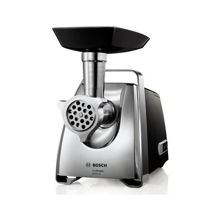 Hachoir à Viande Bosch MFW67440 – 2000W 3,5kg/min Inox Noir - vue 6