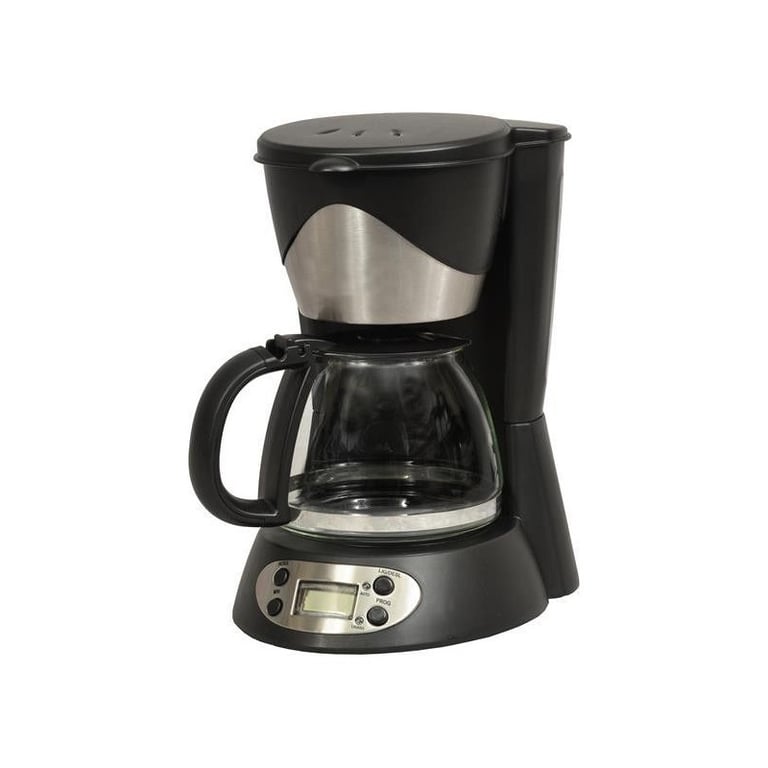 KITCHENCHEF Cafetière filtre 6 tasses programmable & Inox KSMD230T - vue 3