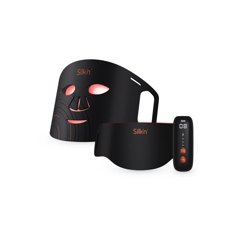 SILK'N Masque Beauté LED Dual sans fil visage et cou 4 modes 10 min 115 LED Neuf - vue 2