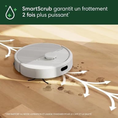 iRobot Roomba Plus 405 Combo Robot + AutoWash Dock 0,295 L Blanc